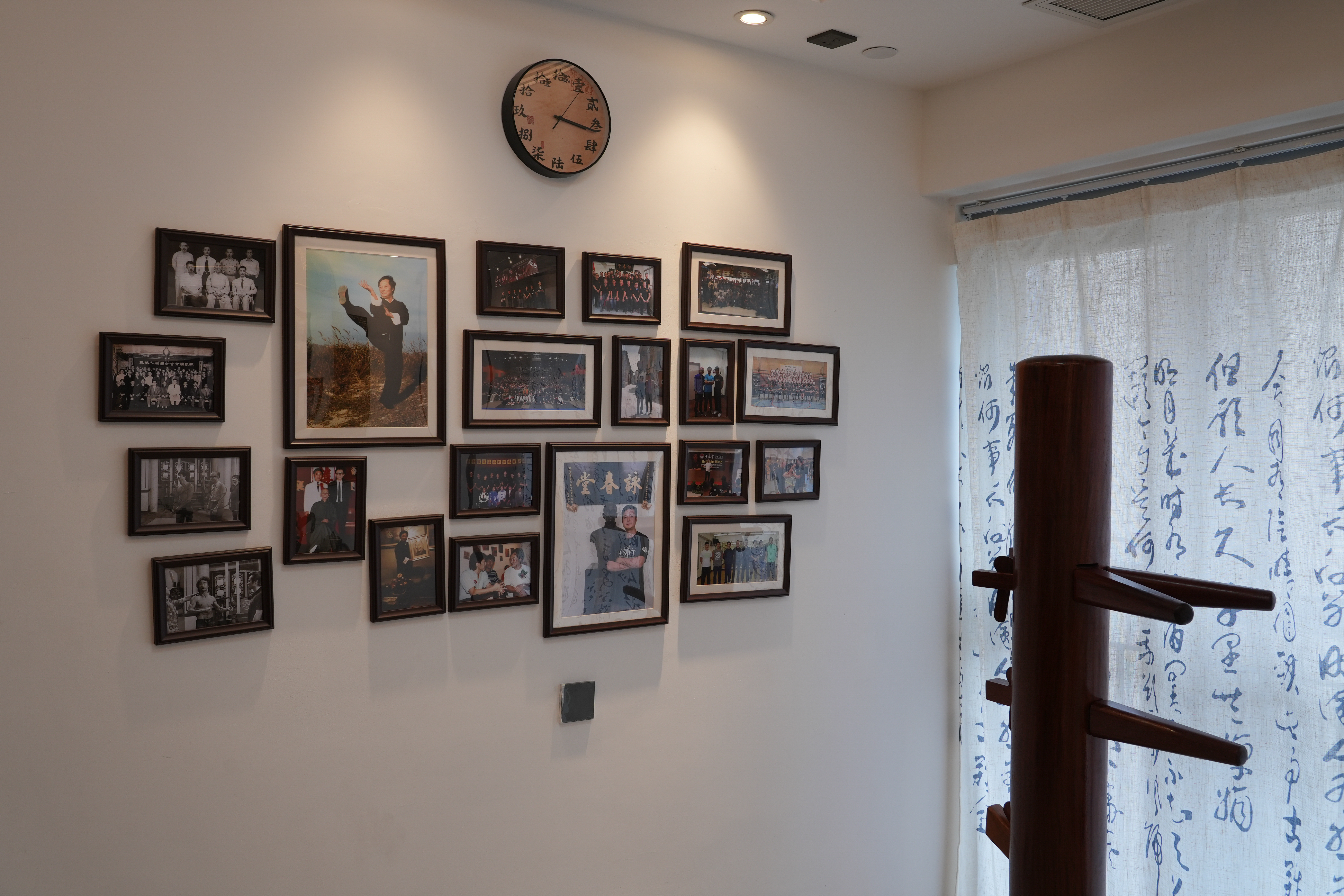 旧照片与木人桩